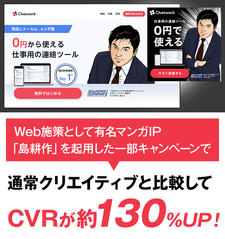 島耕作×chatwork